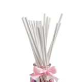 25pcs Foil Gold Rose Gold Silver Paper Straws