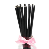 25pcs Foil Gold Rose Gold Silver Paper Straws