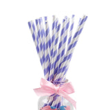 25pcs Foil Gold Rose Gold Silver Paper Straws