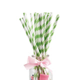 25pcs Foil Gold Rose Gold Silver Paper Straws