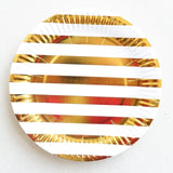 10pcs/lot Gold Wave Party Supplies Paper Cup