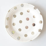 10pcs/lot Gold Wave Party Supplies Paper Cup