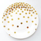 10pcs/lot Gold Wave Party Supplies Paper Cup