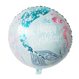 NEW 18inch Happy Birthday Pink Flower butterfly Balloons