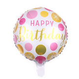 NEW 18inch Happy Birthday Pink Flower butterfly Balloons