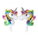 1 set Unicorn Theme Cartoon Plastic Tablecloth