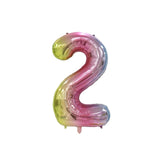 Letters HAPPY BIRTHDAY Foil Balloons
