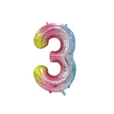 Letters HAPPY BIRTHDAY Foil Balloons
