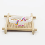 20pcs/lot Unicorn Rubber Bangle Bracelets
