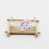 20pcs/lot Unicorn Rubber Bangle Bracelets