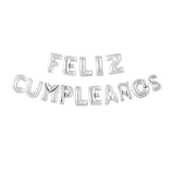 FELIZ CUMPLEANOS Letter Balloons Foil