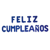 FELIZ CUMPLEANOS Letter Balloons Foil