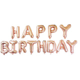 FELIZ CUMPLEANOS Letter Balloons Foil