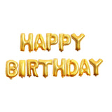 FELIZ CUMPLEANOS Letter Balloons Foil