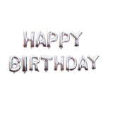 FELIZ CUMPLEANOS Letter Balloons Foil