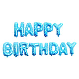 FELIZ CUMPLEANOS Letter Balloons Foil