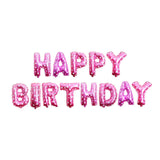 FELIZ CUMPLEANOS Letter Balloons Foil