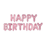 FELIZ CUMPLEANOS Letter Balloons Foil