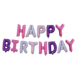 FELIZ CUMPLEANOS Letter Balloons Foil