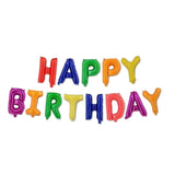 FELIZ CUMPLEANOS Letter Balloons Foil