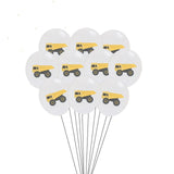 12pcs Angry Shark Latex Balloons 12inch