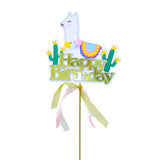 Llama Party Paper Tissue Napkins Toppers