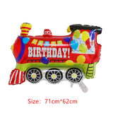 Car Balloons Fire Truck Car Train