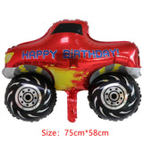 Car Balloons Fire Truck Car Train
