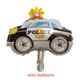 Car Balloons Fire Truck Car Train