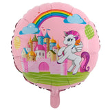 1pc 136*97CM Big Size Unicorn Foil Balloons