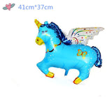 1pc 136*97CM Big Size Unicorn Foil Balloons