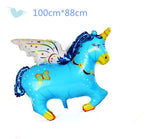 1pc 136*97CM Big Size Unicorn Foil Balloons