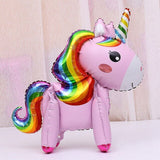 1pc 136*97CM Big Size Unicorn Foil Balloons