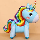 1pc 136*97CM Big Size Unicorn Foil Balloons