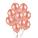 10pcs 12inch RoseGold Multi Air Balloons