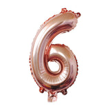 10pcs 12inch RoseGold Multi Air Balloons