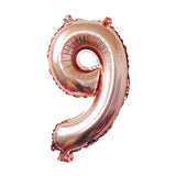 10pcs 12inch RoseGold Multi Air Balloons