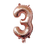 10pcs 12inch RoseGold Multi Air Balloons