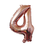 10pcs 12inch RoseGold Multi Air Balloons