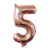 10pcs 12inch RoseGold Multi Air Balloons