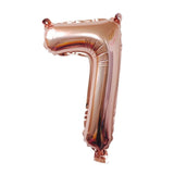 10pcs 12inch RoseGold Multi Air Balloons