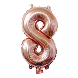 10pcs 12inch RoseGold Multi Air Balloons