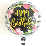 Hawaii Theme Party Foil Balloons Different Types
