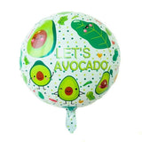 Hawaii Theme Party Foil Balloons Different Types