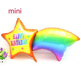 Hawaii Theme Party Foil Balloons Different Types