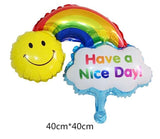 Hawaii Theme Party Foil Balloons Different Types