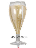 Hawaii Theme Party Foil Balloons Different Types