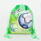 1pc Non-woven Fabrics Football Drawstring Gift Bags