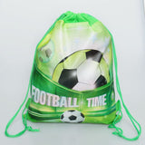 1pc Non-woven Fabrics Football Drawstring Gift Bags
