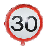 Adult Ceremony Happy Birthday Balloons 18 30 40 50